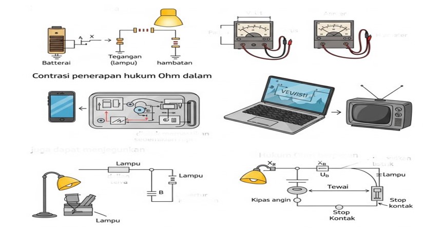 Membongkar Misteri Listrik di Sekitar Kita: Penerapan Hukum Ohm dalam Kehidupan Sehari-hari